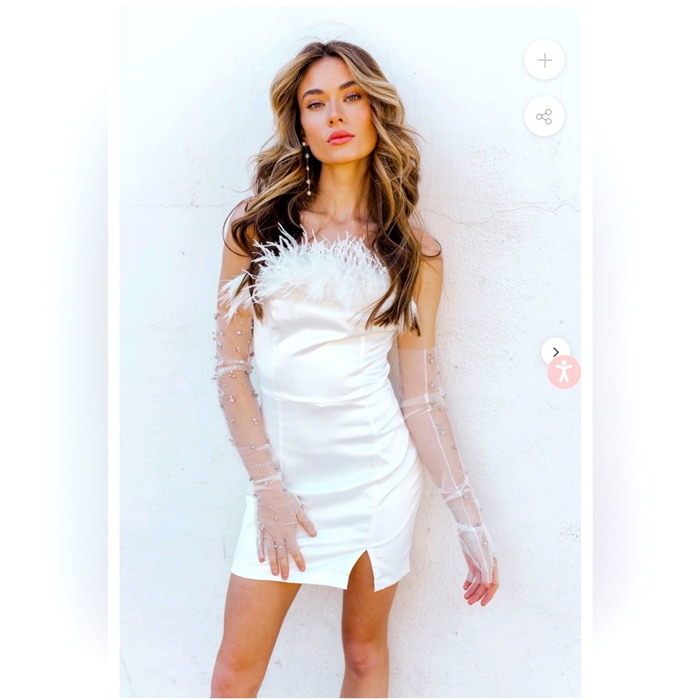 NEW - Monroe mini dress Untamed Petals by Amanda Judge (L)